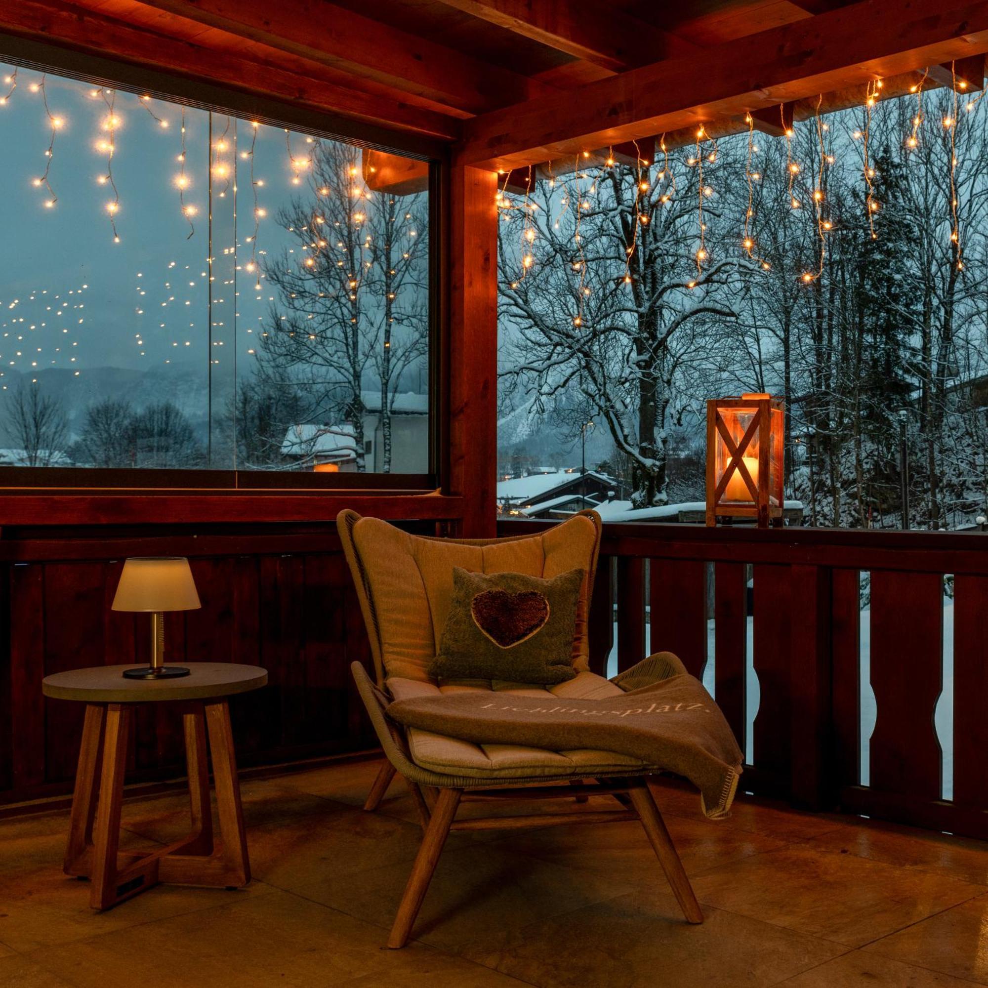 Chalet Zugspitzblick Lermoos Eksteriør billede
