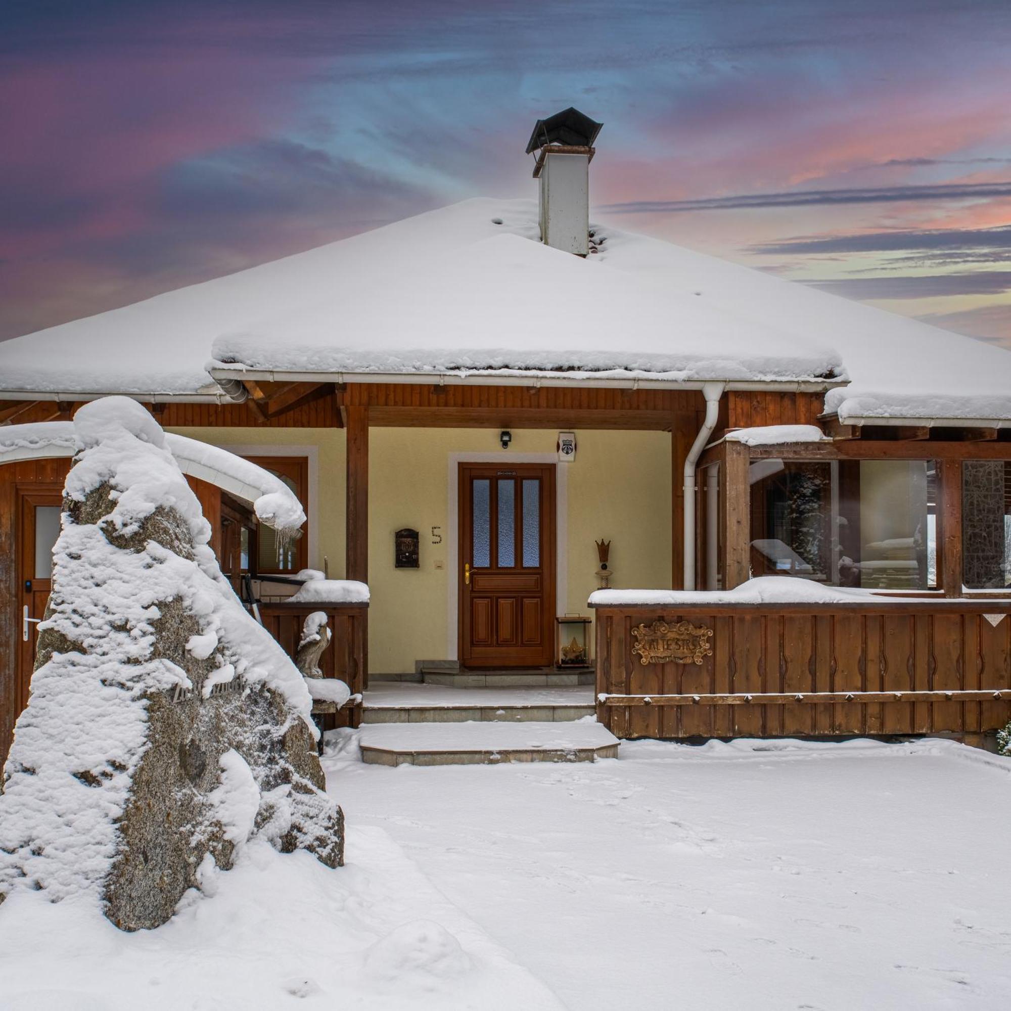 Chalet Zugspitzblick Lermoos Eksteriør billede