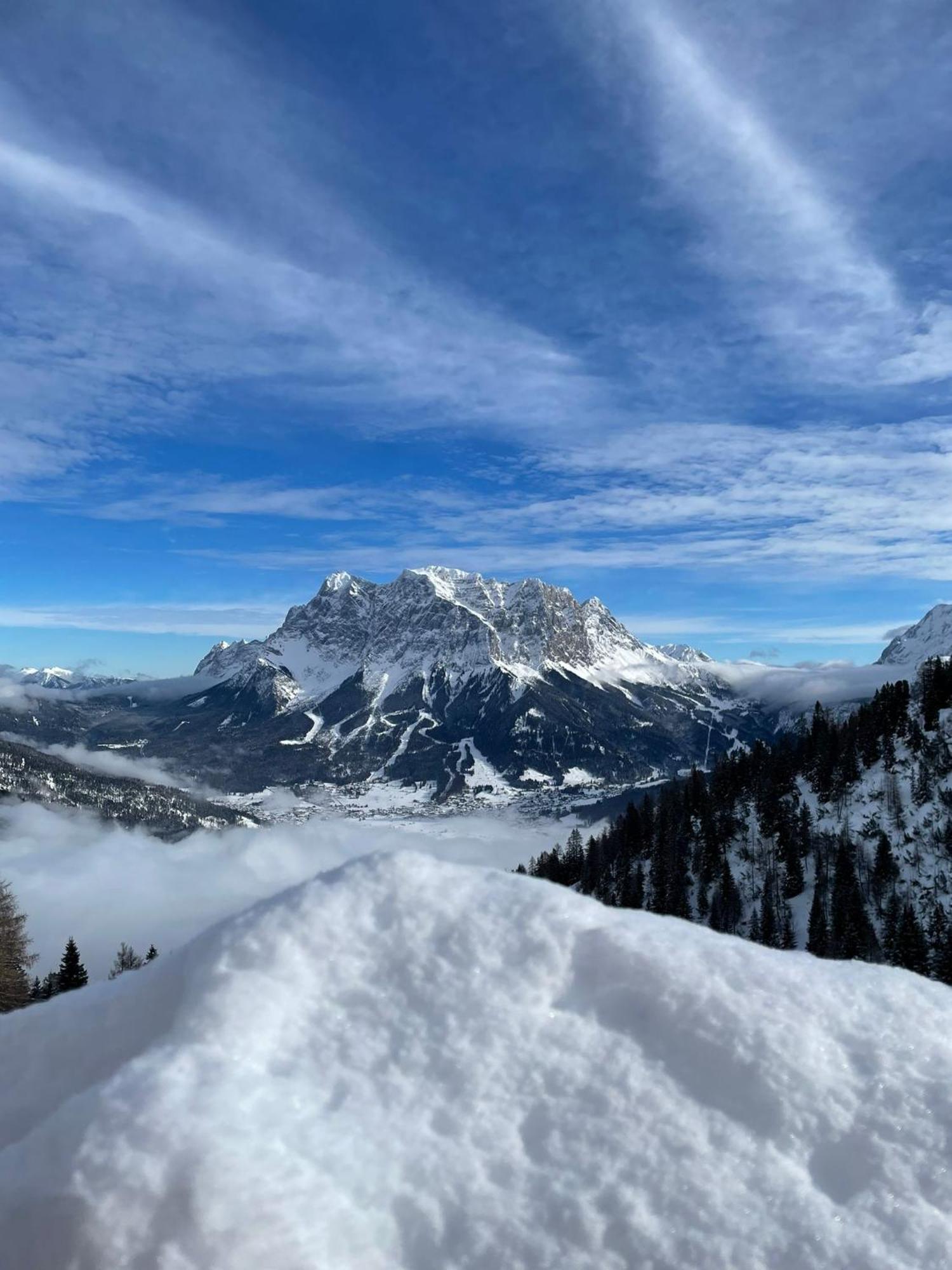 Chalet Zugspitzblick Lermoos Eksteriør billede