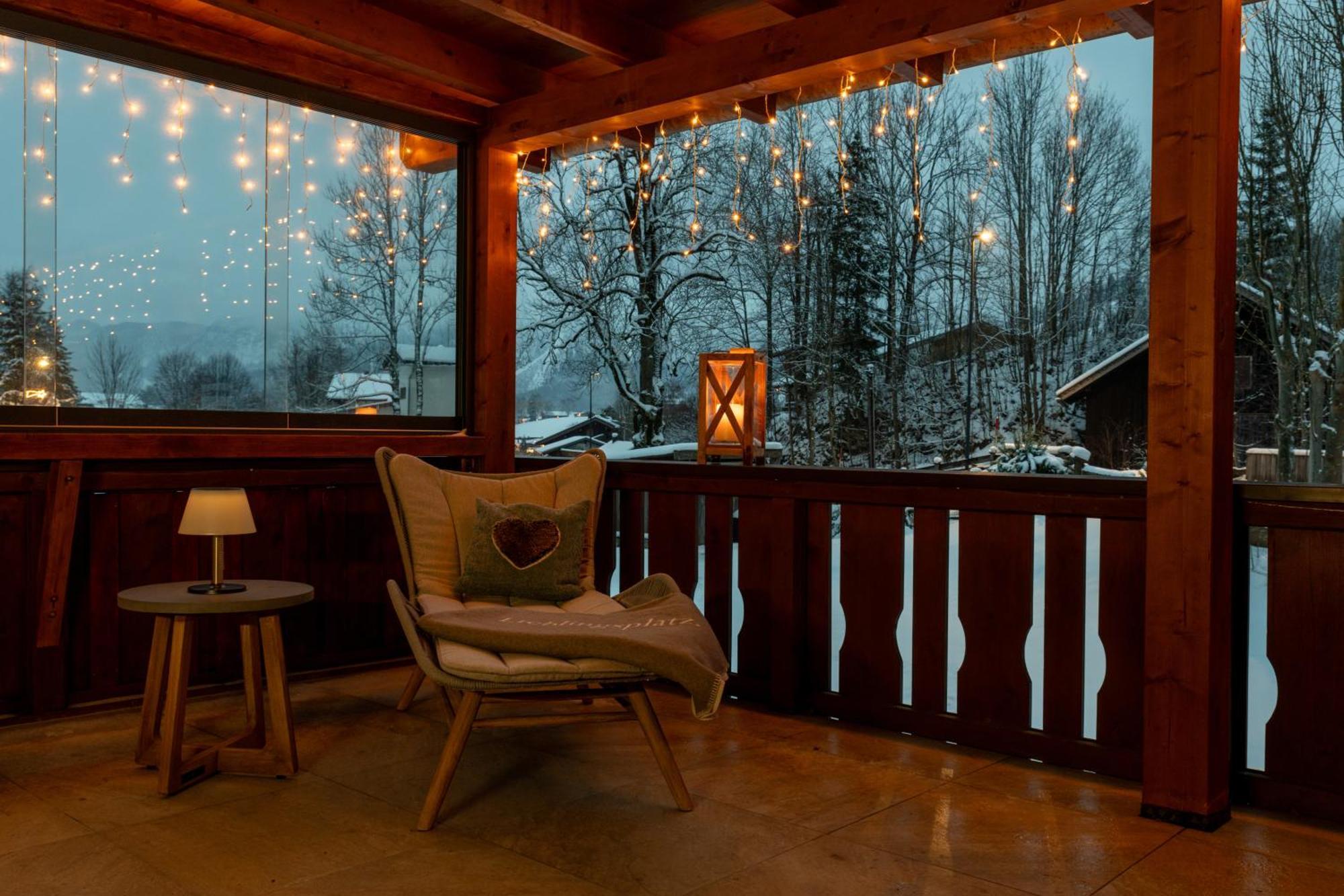 Chalet Zugspitzblick Lermoos Eksteriør billede
